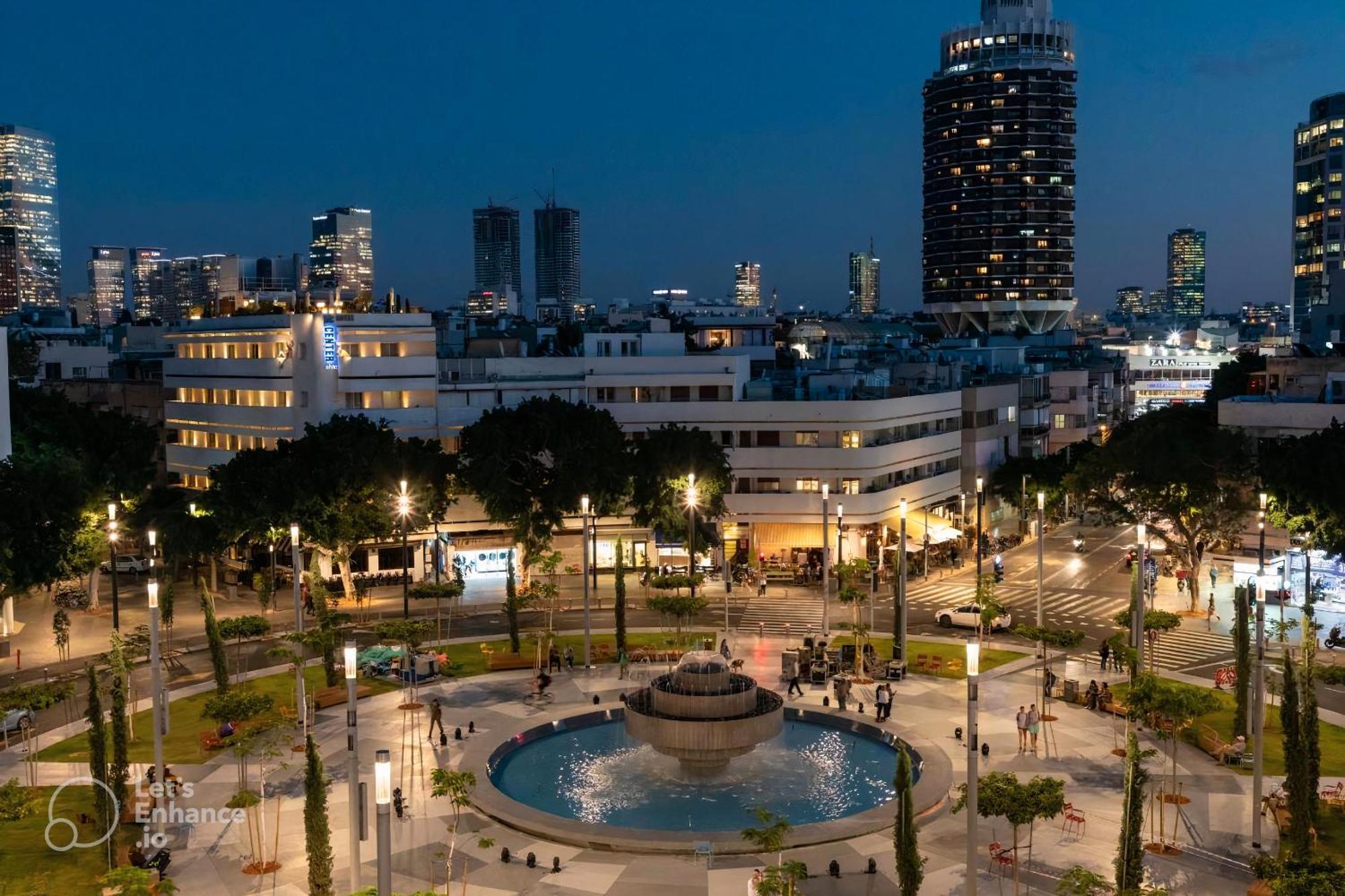 Dizengoff Square Boutique - Aparthotel Tel Aviv Exteriör bild