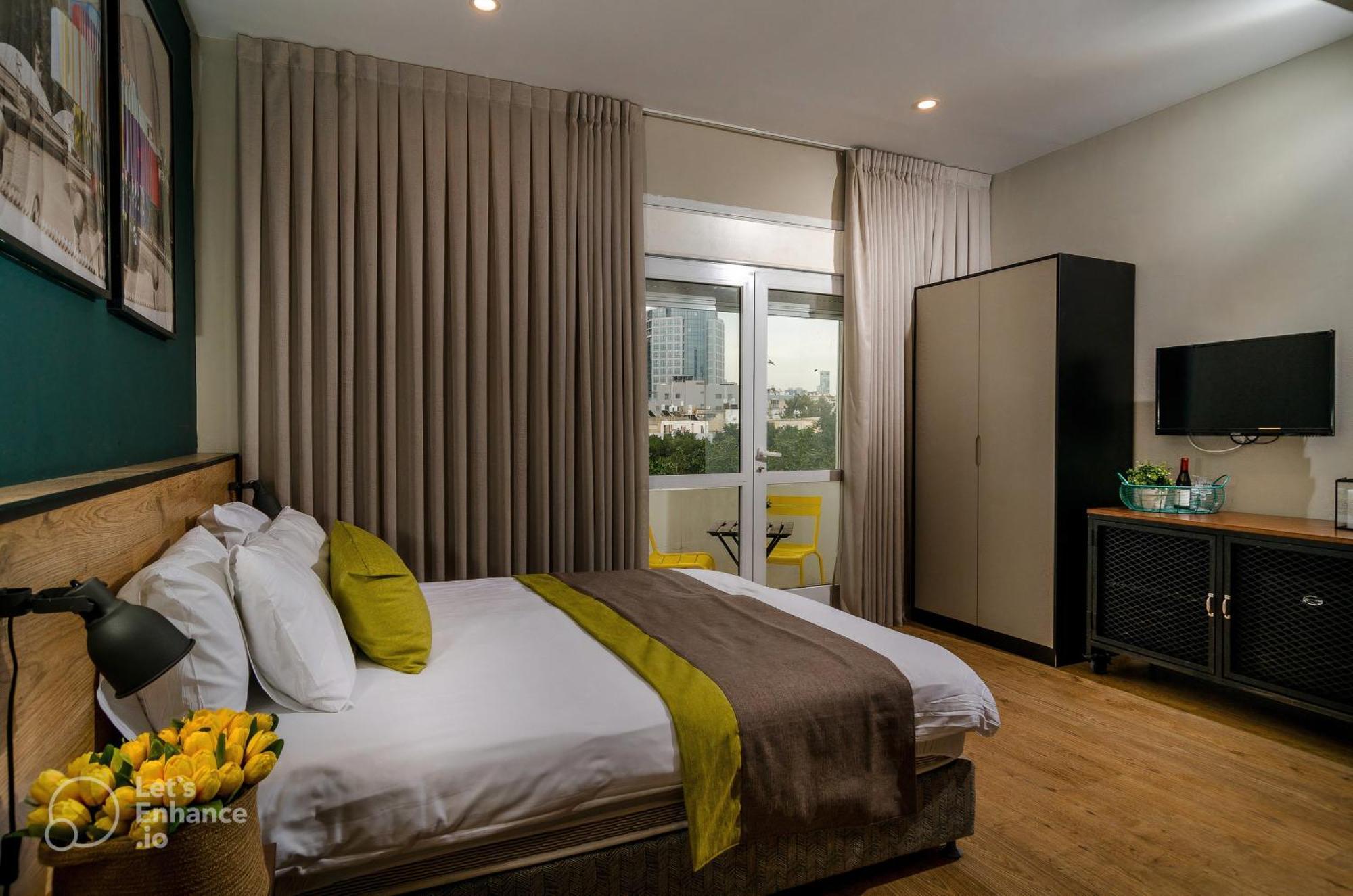 Dizengoff Square Boutique - Aparthotel Tel Aviv Exteriör bild