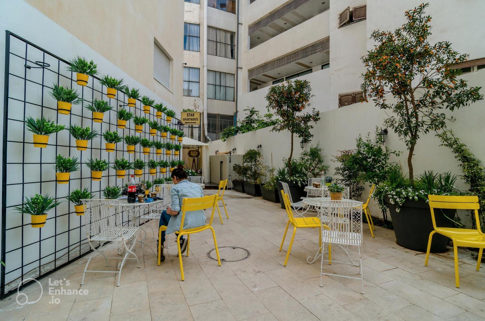Dizengoff Square Boutique - Aparthotel Tel Aviv Exteriör bild